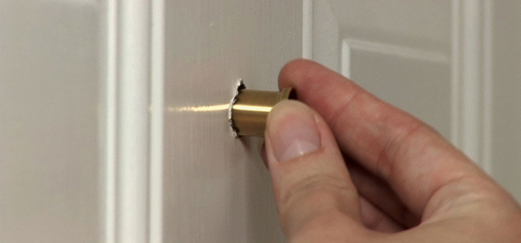 peephole door repair in Downey